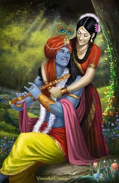 radha krishna image