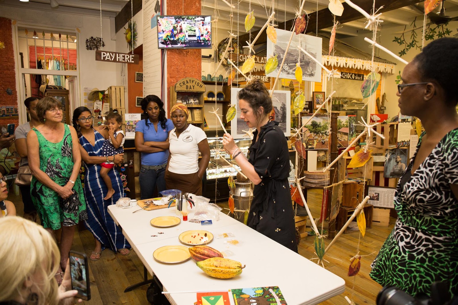 Sandals & Sunnies Grenada Chocolate Festival 2017 Making Cocoa Bean