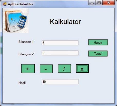 Tutorial membuat Kalkulator Dengan Visual Studio 2012  