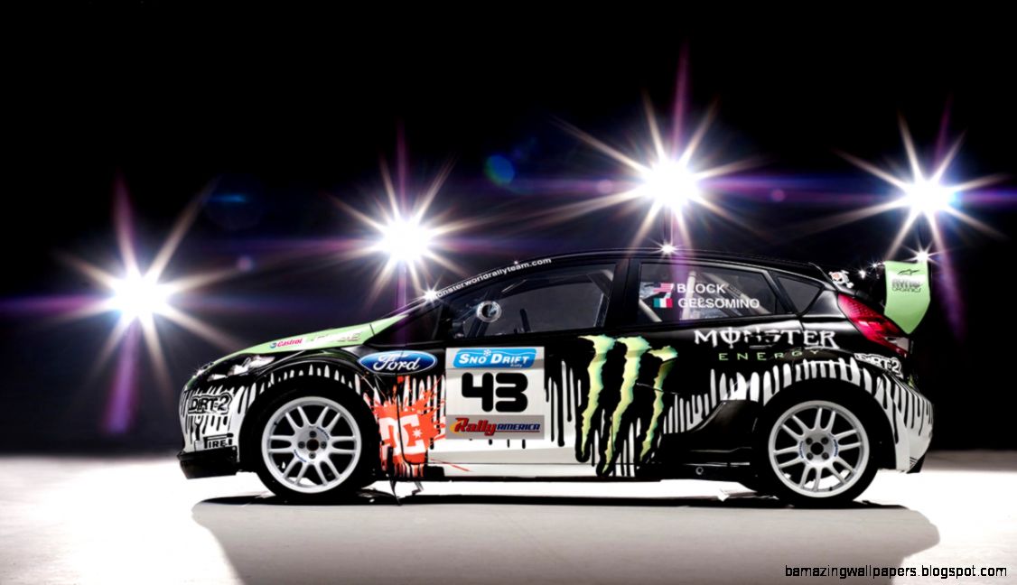 Ken Block Fiesta Snow Drift Video  CarZi
