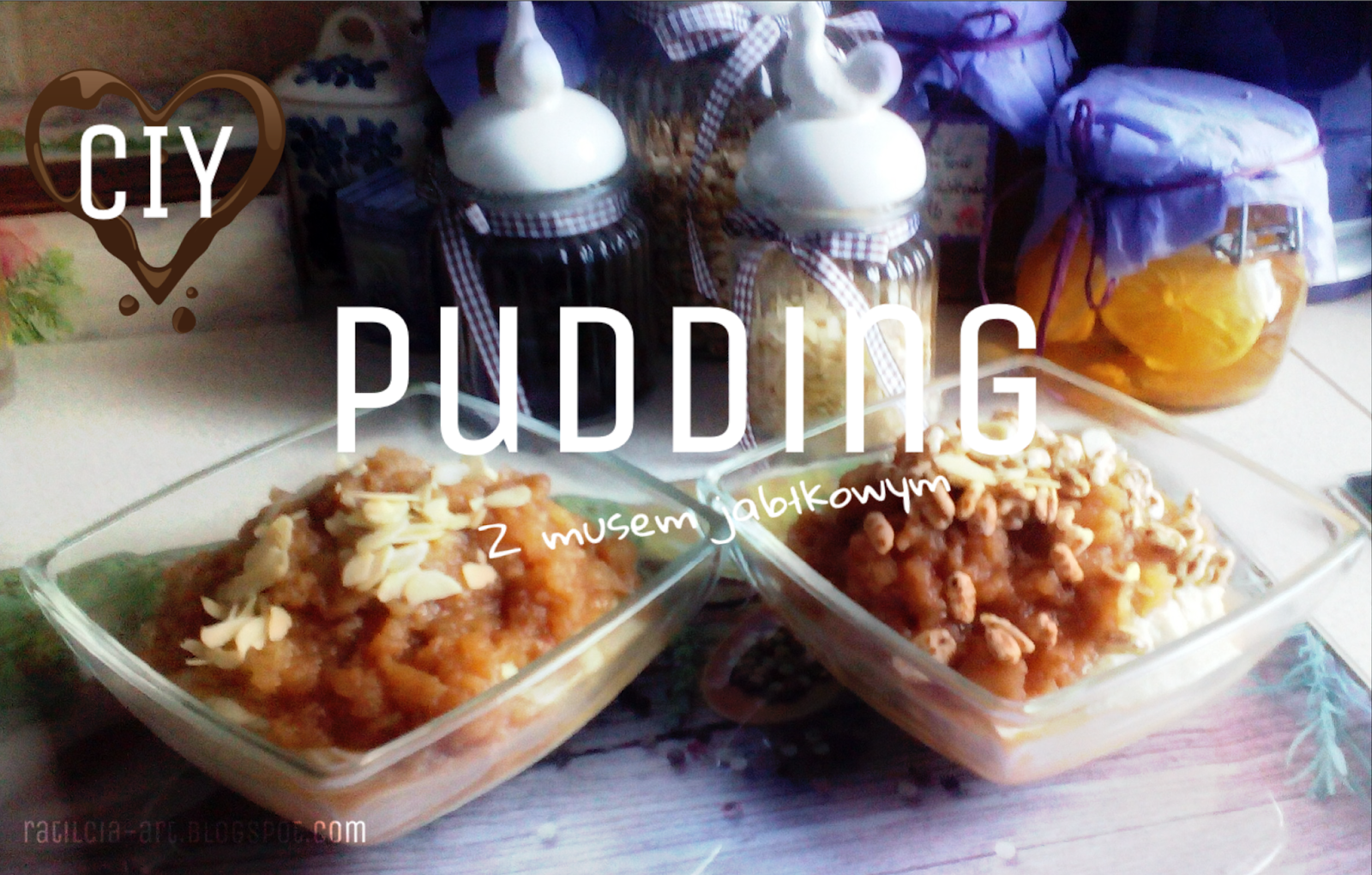 Rattie's CIY 2 Pudding z kaszy jaglanej z musem jabłkowym