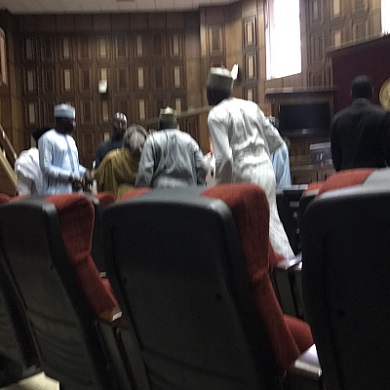 Commotion In Court As DSS Men Forcefully Abducts Buhari’s Aide After Granted Bail, See Photos Commotion In Court As DSS Men Forcefully Abducts Buhari’s Aide After Granted Bail, See Photos