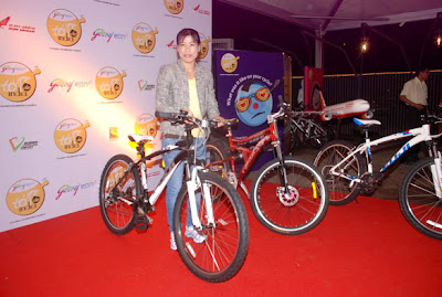 Sushmita Sen & Mary Kom grace the Godrej Eon's 'Tour De India' cycling event