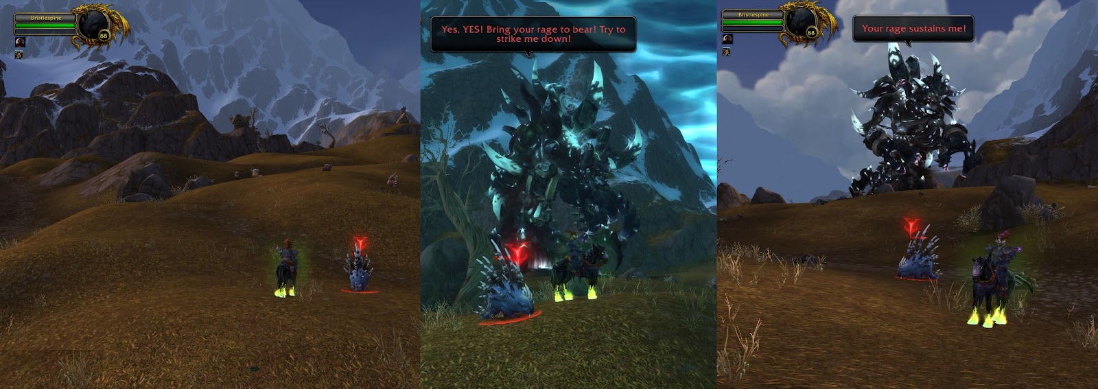 WoW Rare Spawns Bristlespine Trackable Hunter Pet (Porcupine)