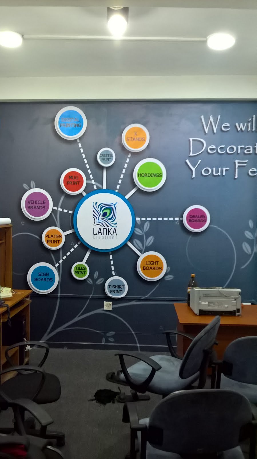 Sticker Printing and Pasting in Sri Lanka Lanka Advertising