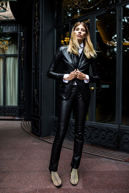 Three Piece Leather Suit – Veronika Heilbrunner 