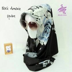 Jual jilbab murah Black Armanie Jual Jilbab Murah Black Armanie