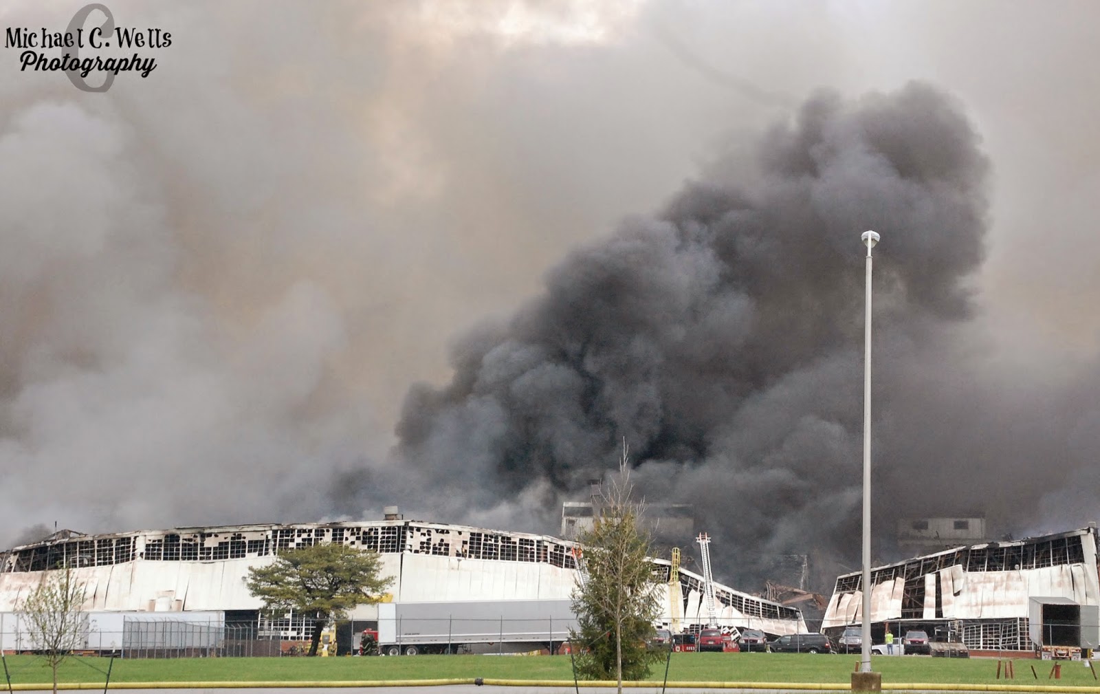 Michael C. Wells Photography: GE Appliance Park - Fire in Louisville ...