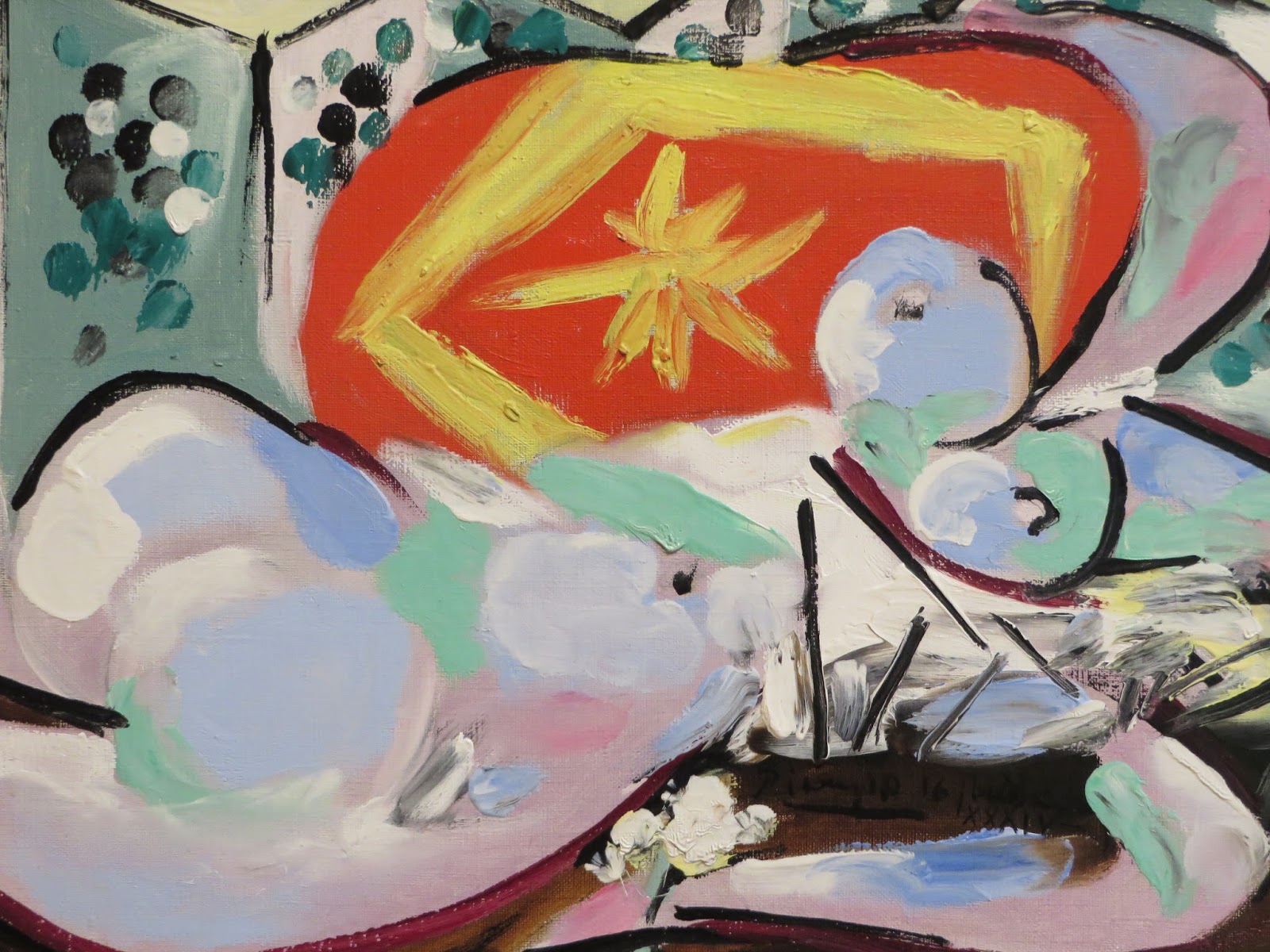 Пикассо сон анализ картины