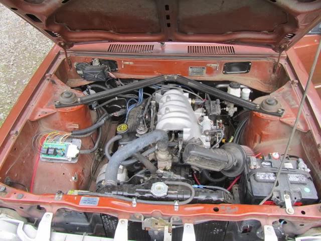 toyota corolla v6 engine swap #4