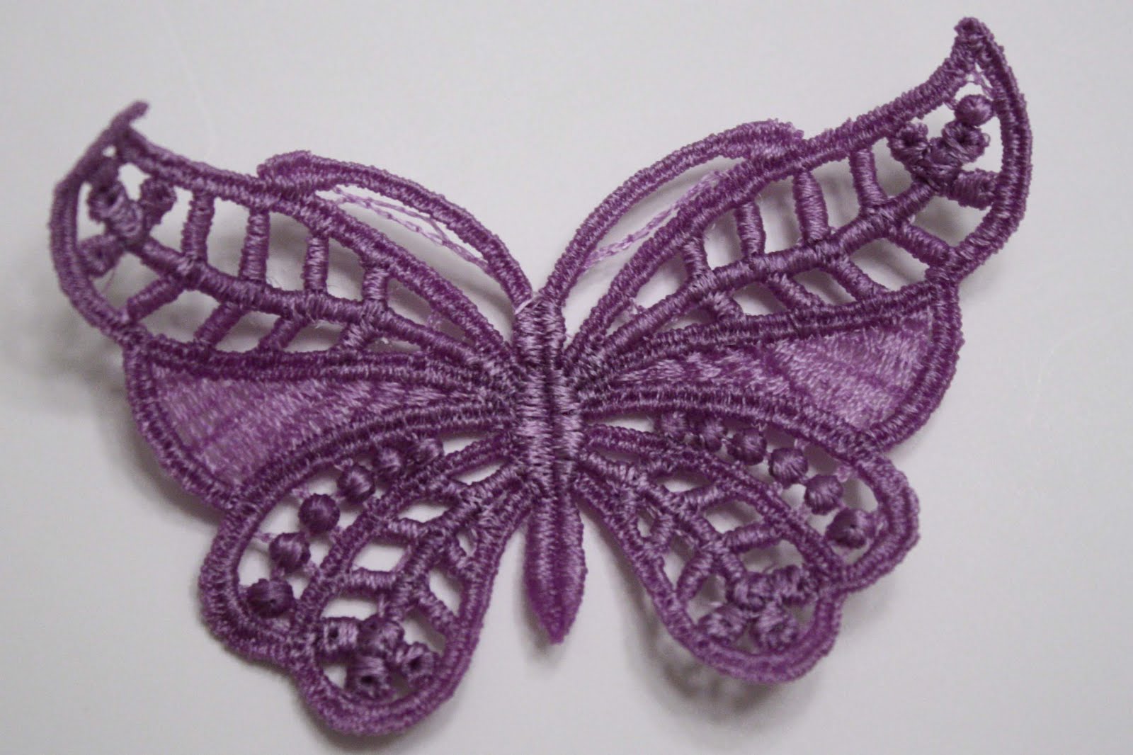 How to Machine Embroider Lace Designs - Sewing - Learn How to Sew
