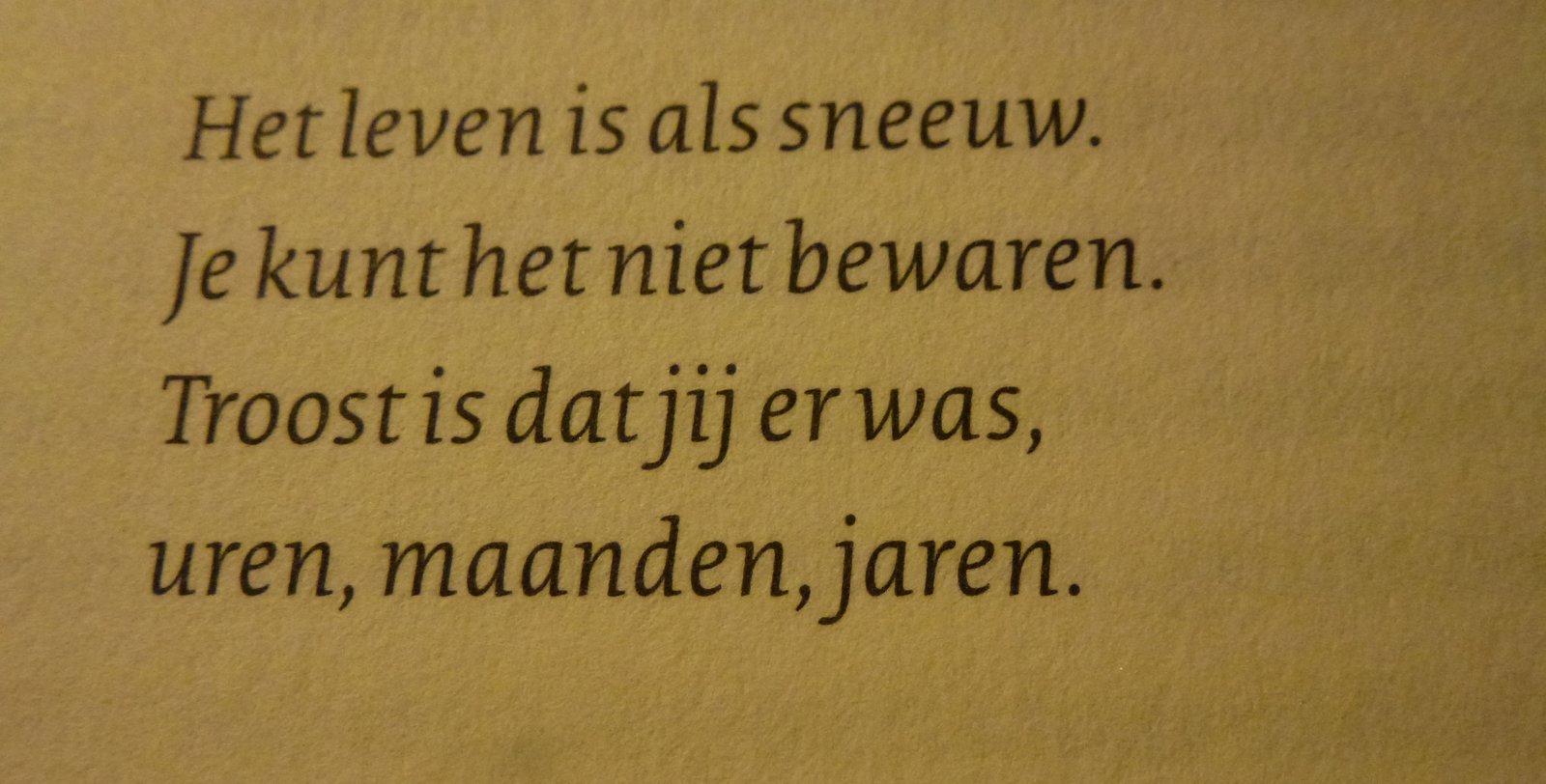 ruis en ritsel citaat Herman van Veen uit voor ik het