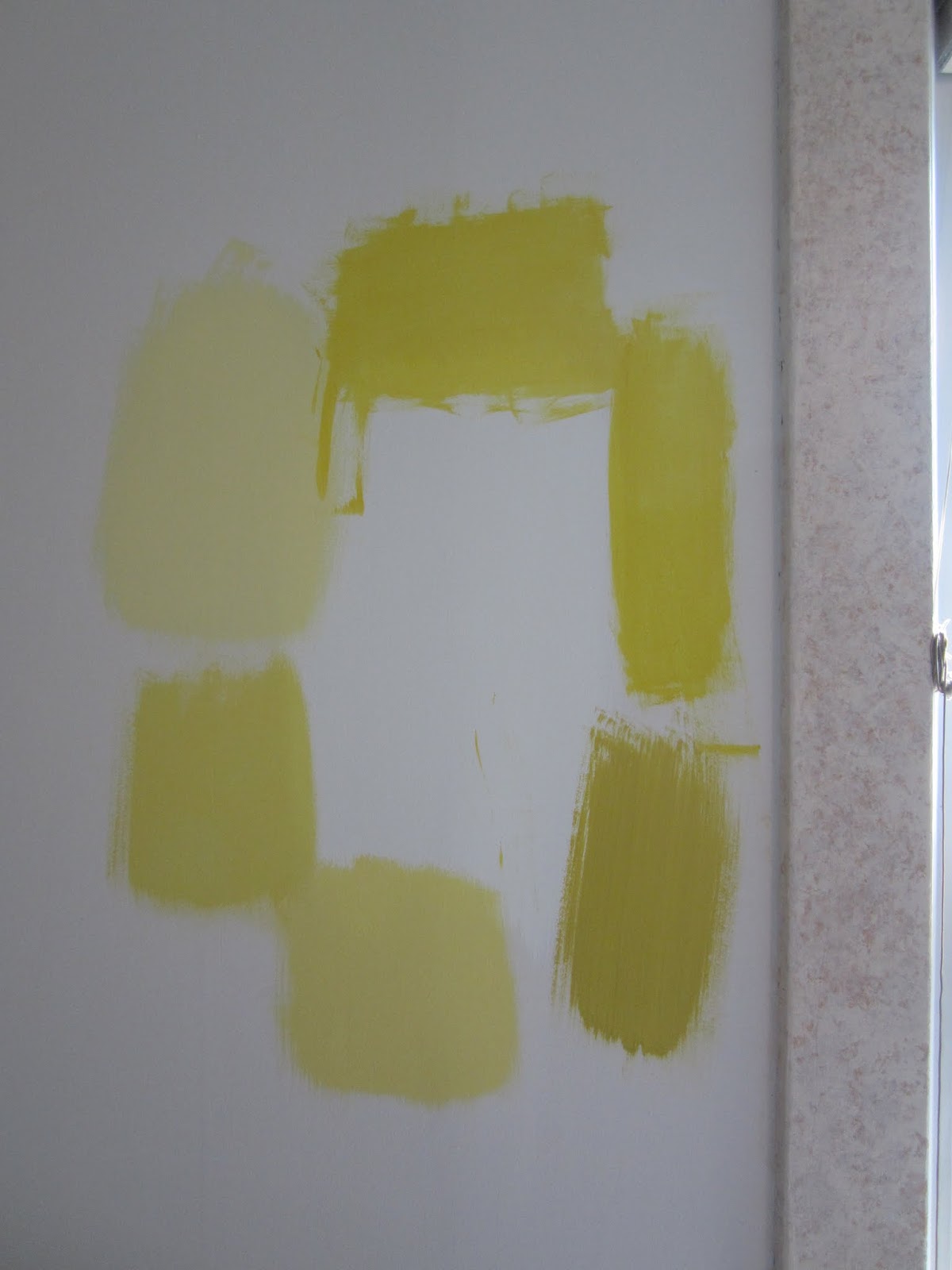 nobody here but us chickens. A Yellow Paint That Doesn't Blind Me!