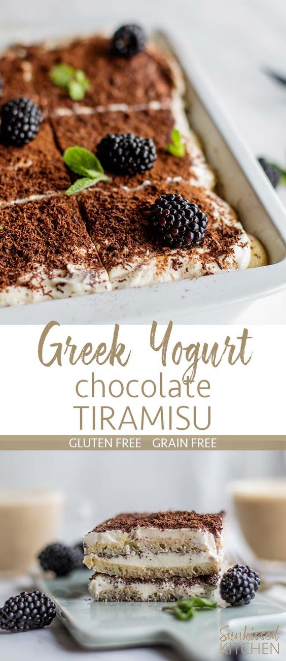 Greek Yogurt Tiramisu The Healthy Cake Recipes