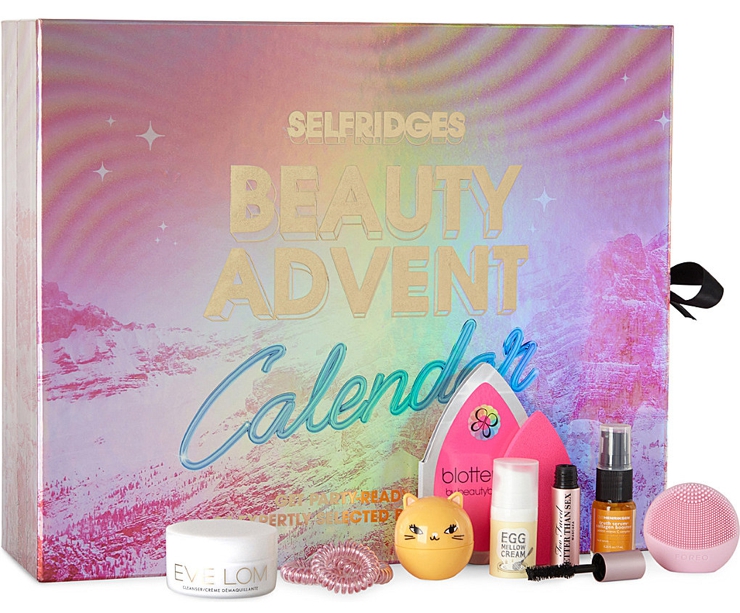 Here are the contents of the Selfridges Beauty Advent Calendar for Holiday 2016