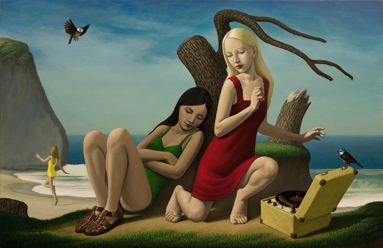 В чьих картинах наблюдается сплав сказочности и реализма примитивизма и гротеска