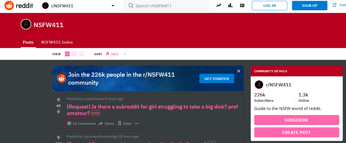 Reddit NSFW411 is the place where you can request the things. 