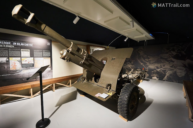 The cannon produced by SKODA model 14/19 caliber 100 m/m modernized to 105 m/m NATO