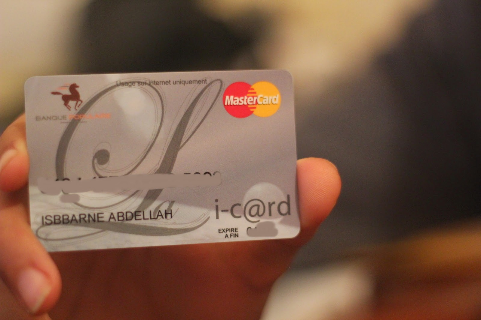 شرح شامل حول البنك الشعبي وربط بطاقة I-card مع الباي بال 2015 