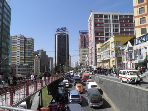 Postales de la ciudad de La Paz