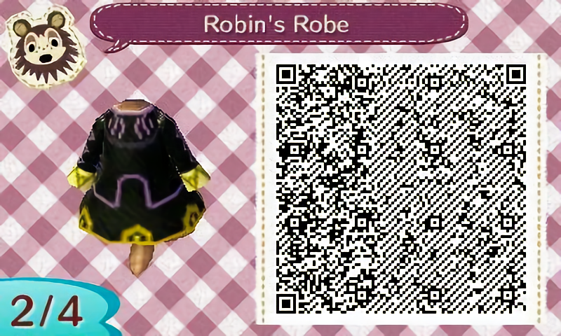 Animal Crossing New Leaf Qr Codes Fire Emblem Robin