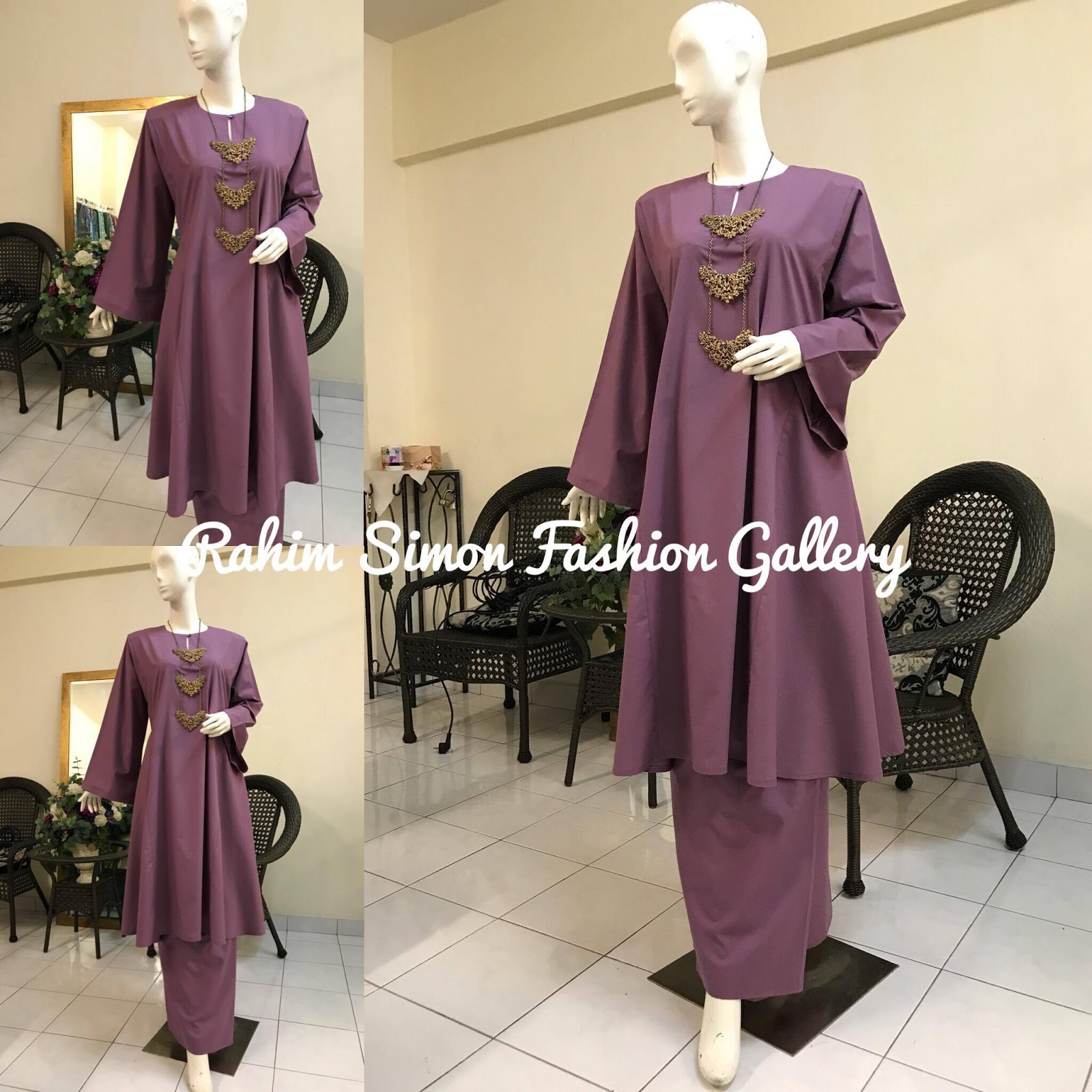 Pemborong Pakaian Baju  Kurung  Johor  Riau Tradisional Klasik