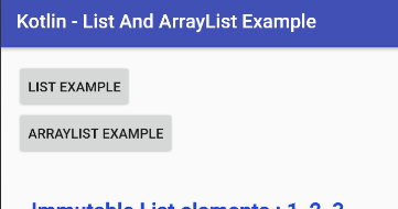 arraylist kotlin arraylist kotlin