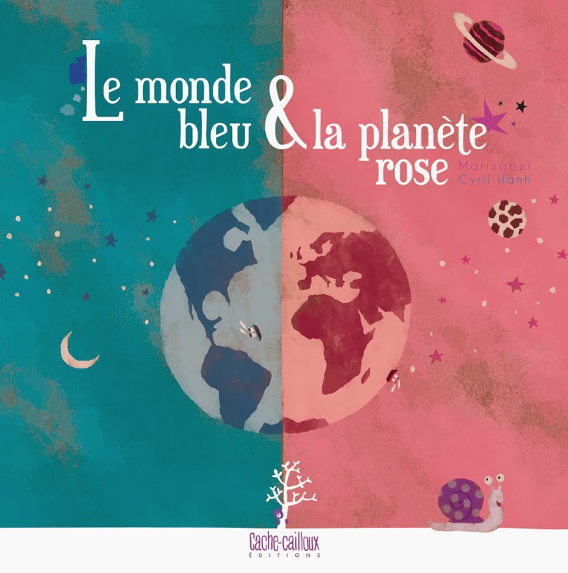 Le monde bleu et la planète rose