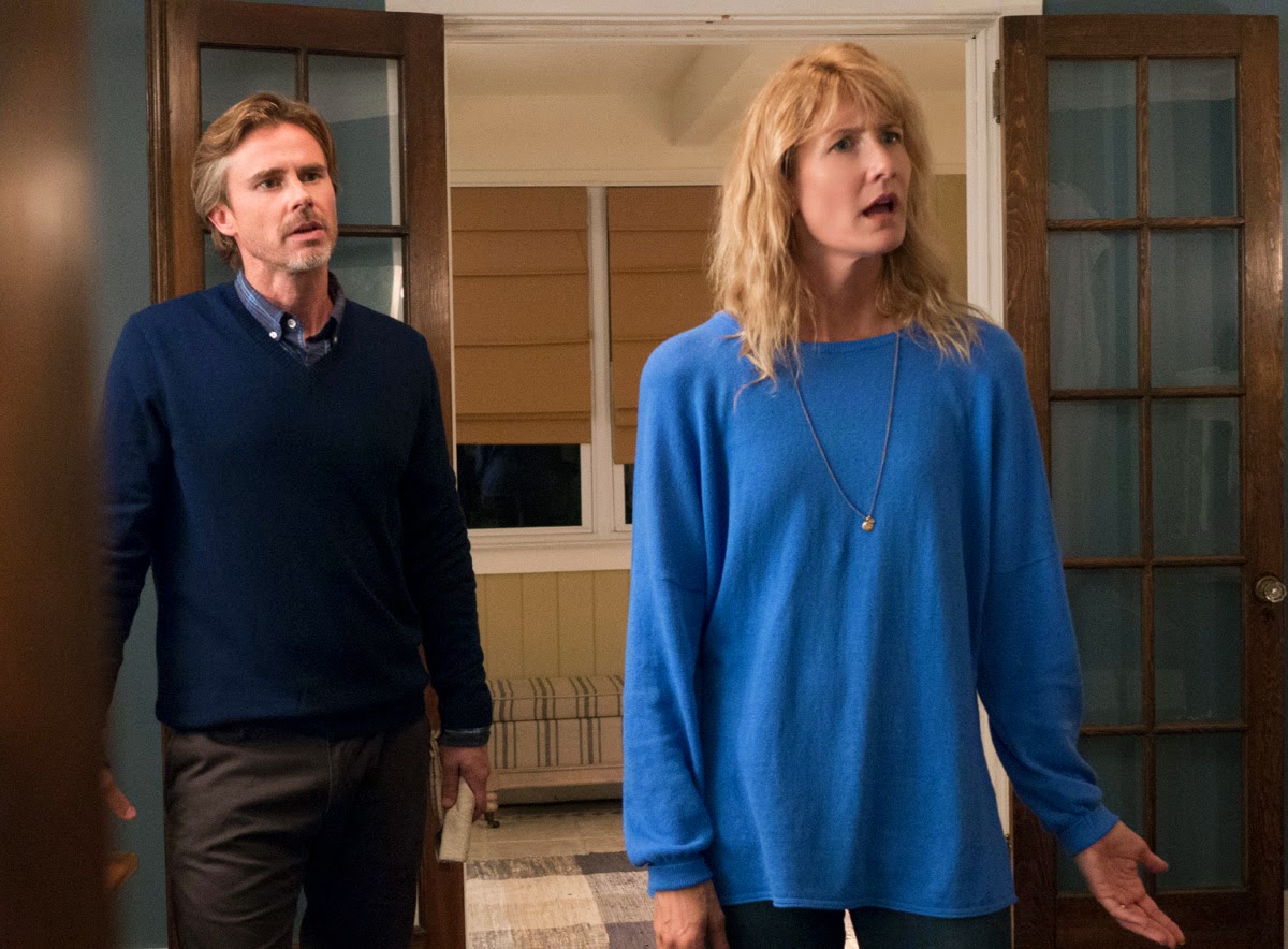 Laura Dern and Sam Trammell in The Fault In Our Stars