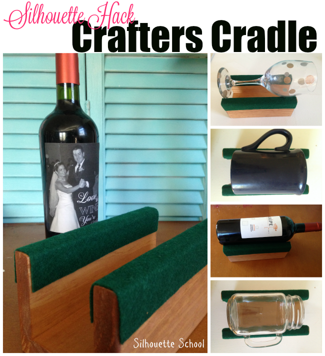 Multi-functional Tumbler Mug Cradle Holder for Crafting Mint Green