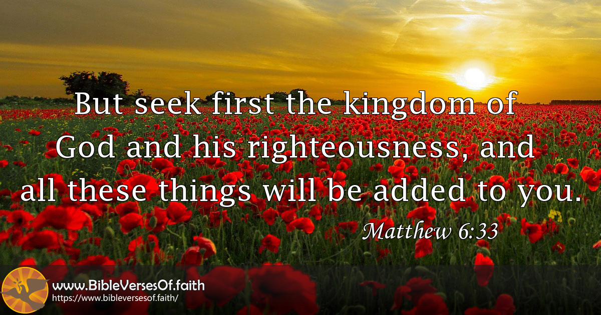 matthew 6 nasb audio bible