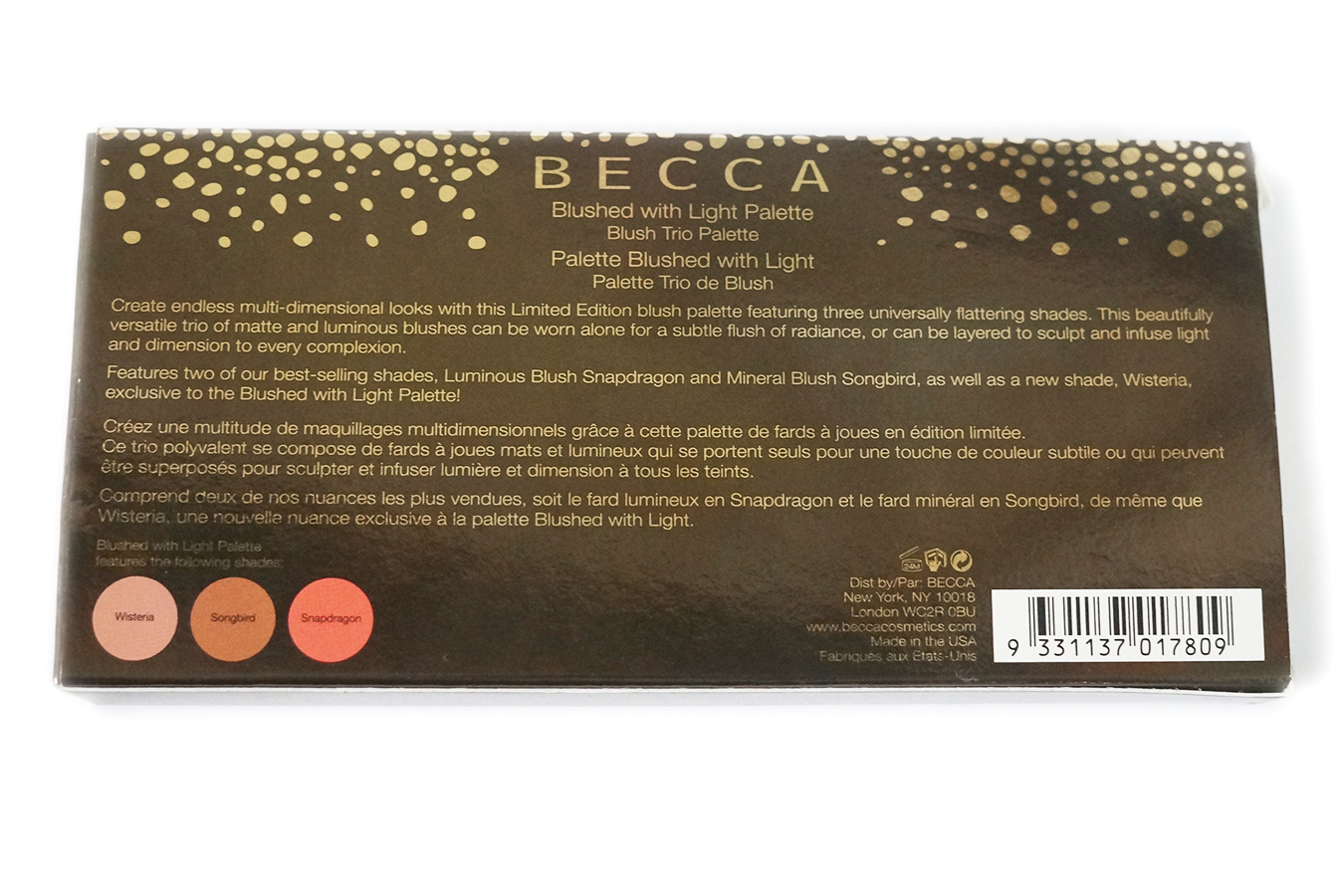 Becca Blushed with Light Palette Review, Photos, Swatches Jello Beans