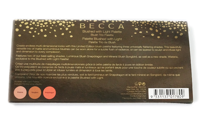 Becca Blushed with Light Palette