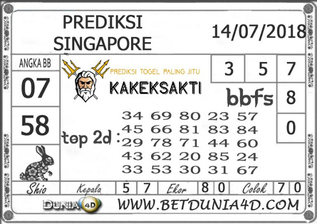 Prediksi Syair Togel Singapore 14 Juli 2018 ~ Live Draw Togel Sgp Dan  Hongkong | Kumpulan Syair Dan Paito Warna