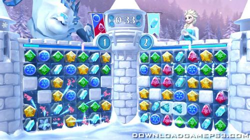 Frozen Free Fall Snowball Fight   Download game PS3 PS4 PS2 RPCS3 PC free - 7