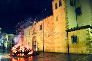 Tornavacas iglesia y fuego