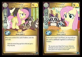 My Little Pony Fluttershy, Nurturing Nature Defenders of Equestria CCG Card
