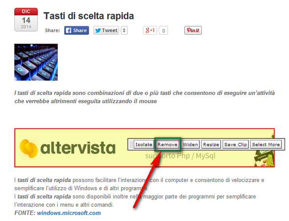 Stampa pagine web