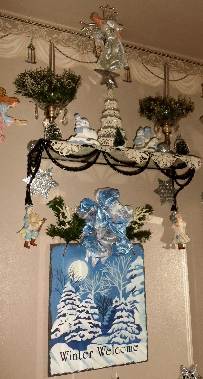 A DEBBIEDABBLE CHRISTMAS Christmas in the Powder Room, Christmas Home