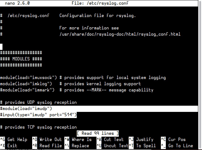 Rsyslog настройка. Rsyslog.