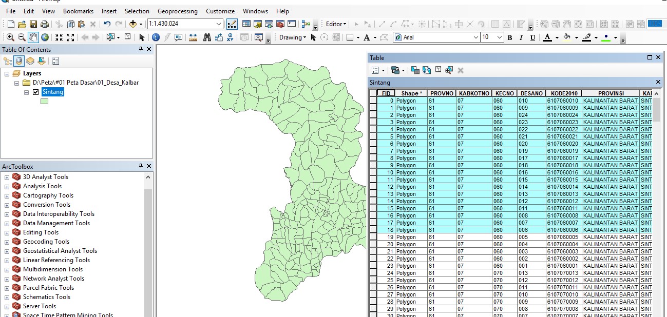 Cara Export Data Arcgis Ke Excel