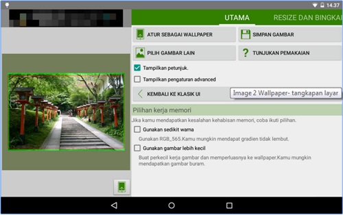 Cara Agar Wallpaper Android Full Screen Tanpa Crop