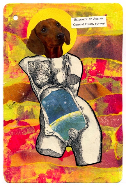 Divine dog collages