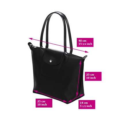 Longchamp Bag Size Chart