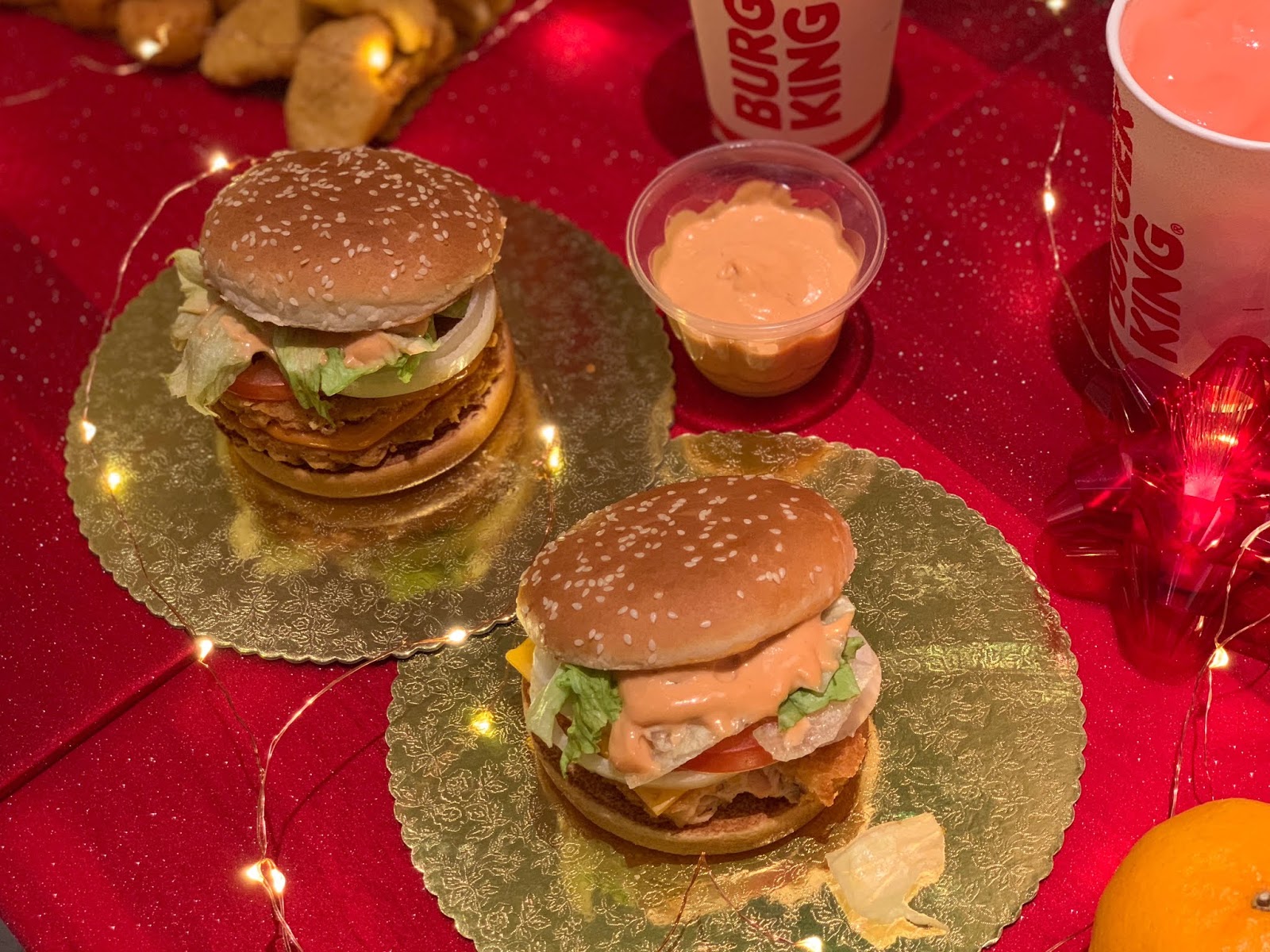 Abundant Fortune With Four Tune Box And Burger King Mentaiko Burgers