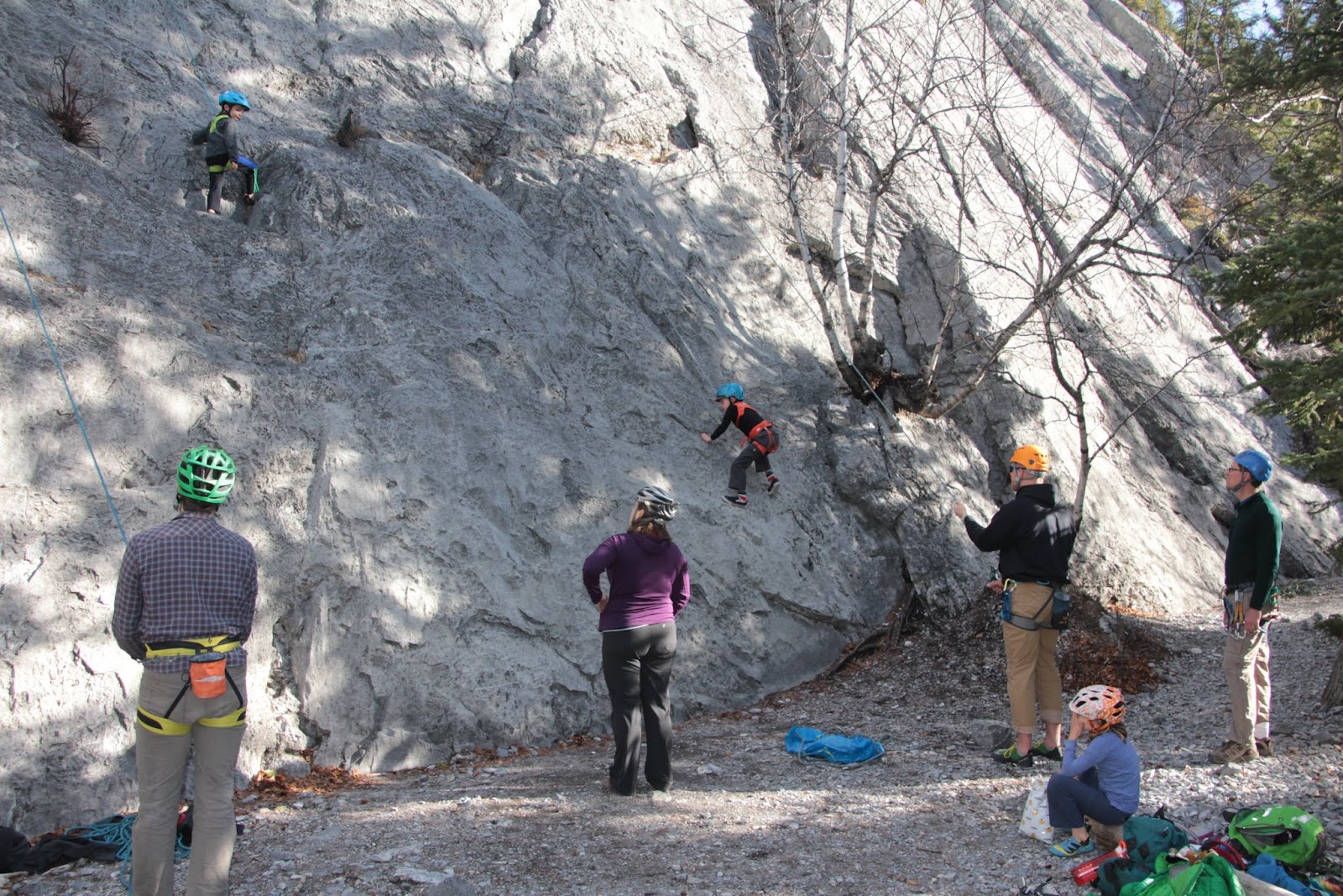 Family Adventures in the Canadian Rockies Gym to Crag How to Transition to Outdoor Rock Climbing