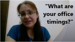 What are your office timings? What are your office timings?