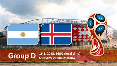 Live Streaming Argentina vs Iceland Piala Dunia 16.6.2018