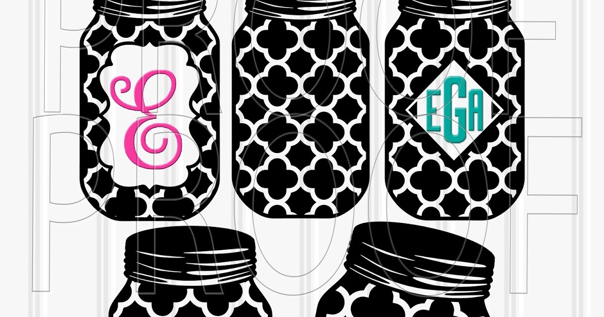 Make It Create Free Cut Files And Printables Free Mason Jar Svg Set