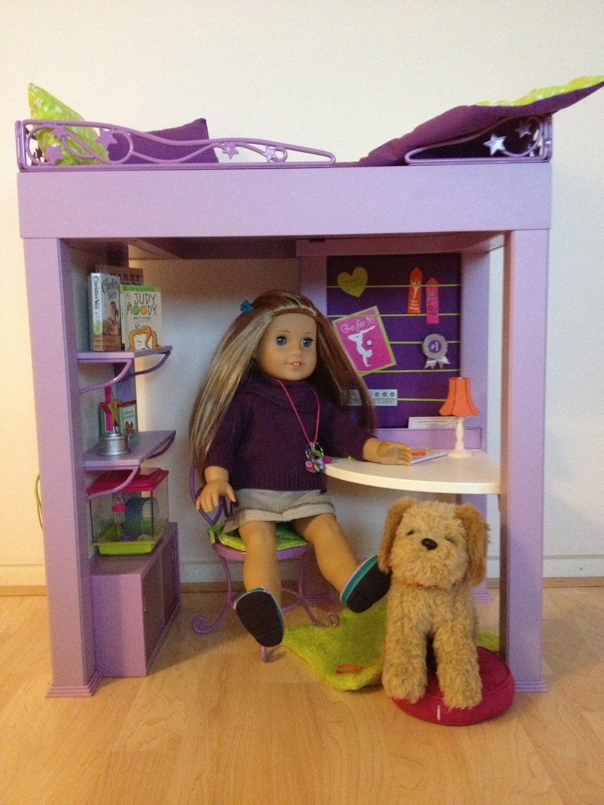 Pretty Lilly An American Girl McKenna s Loft Bed Pretty Lilly An American Girl McKenna s Loft Bed
